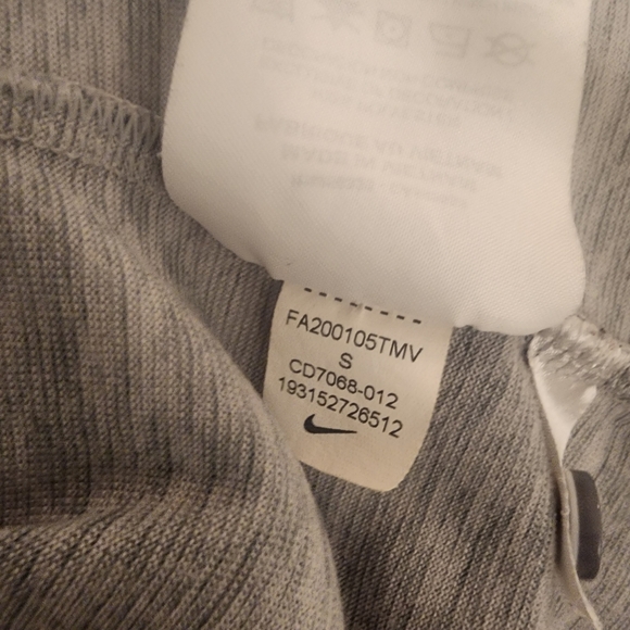 Nike Run Dri-Fit Gray Polo Shirt Mens Small - Picture 4 of 8